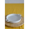 Ecr Seramik Yuvarlak Izgara Fırın Kabı 21cm