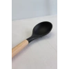 Ivory Bambu Saplı Silikon Kaşık
