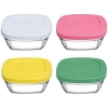 Paşabahçe 96840 Pudding Saklama Kabı Renkli 4lü 310 cc