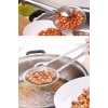 Süzgeçli Kızartma Ve Haşlama Maşası 29cm