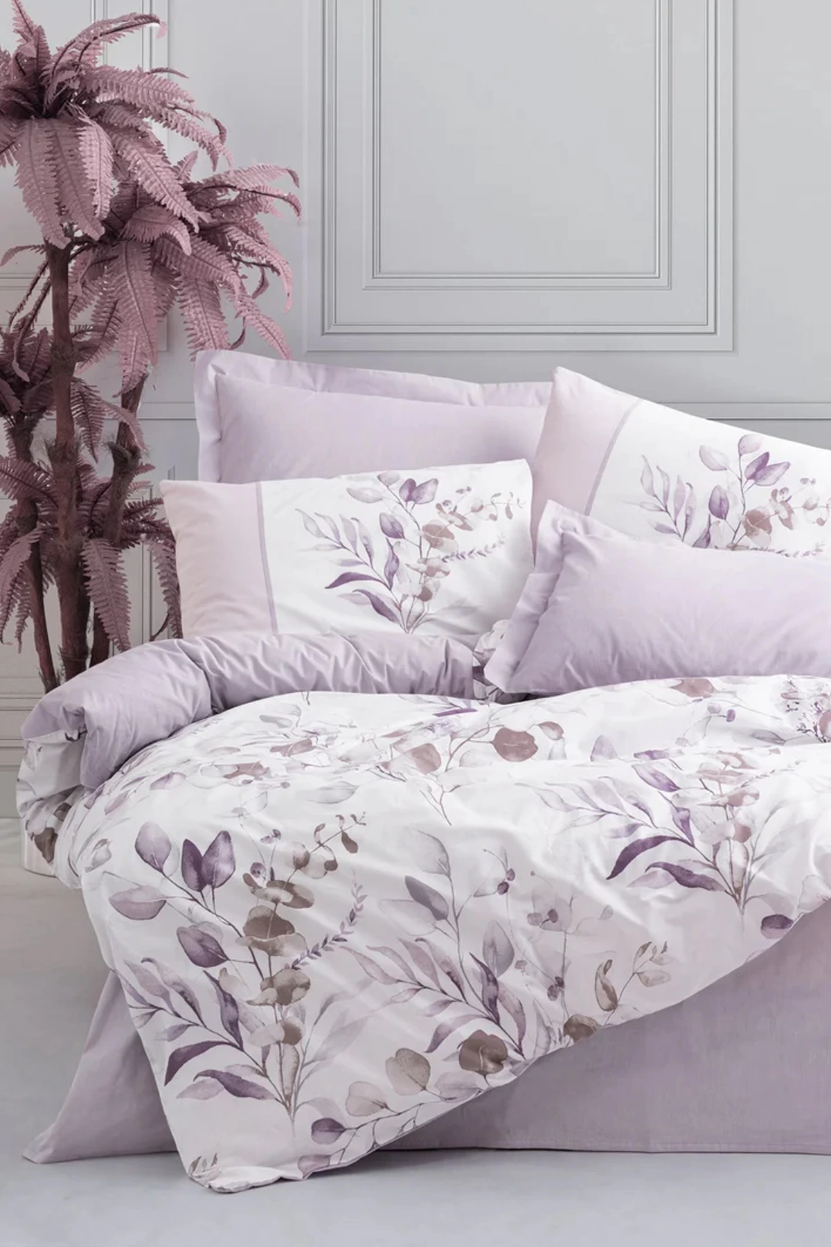 Çift Kişilik Nevresim Takımı Nadia Lila