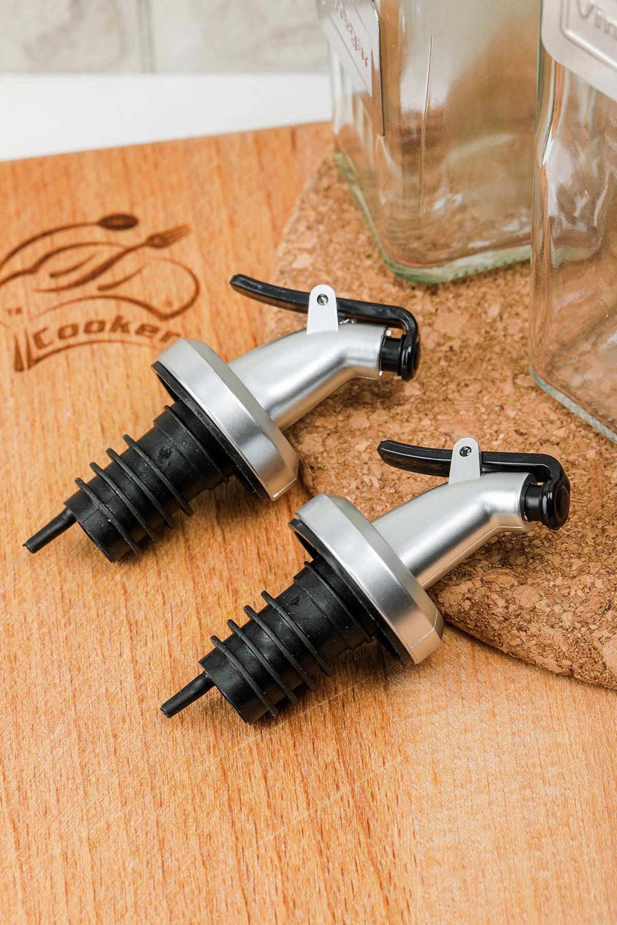 Cooker 2li Metal Yağlık Kapağı