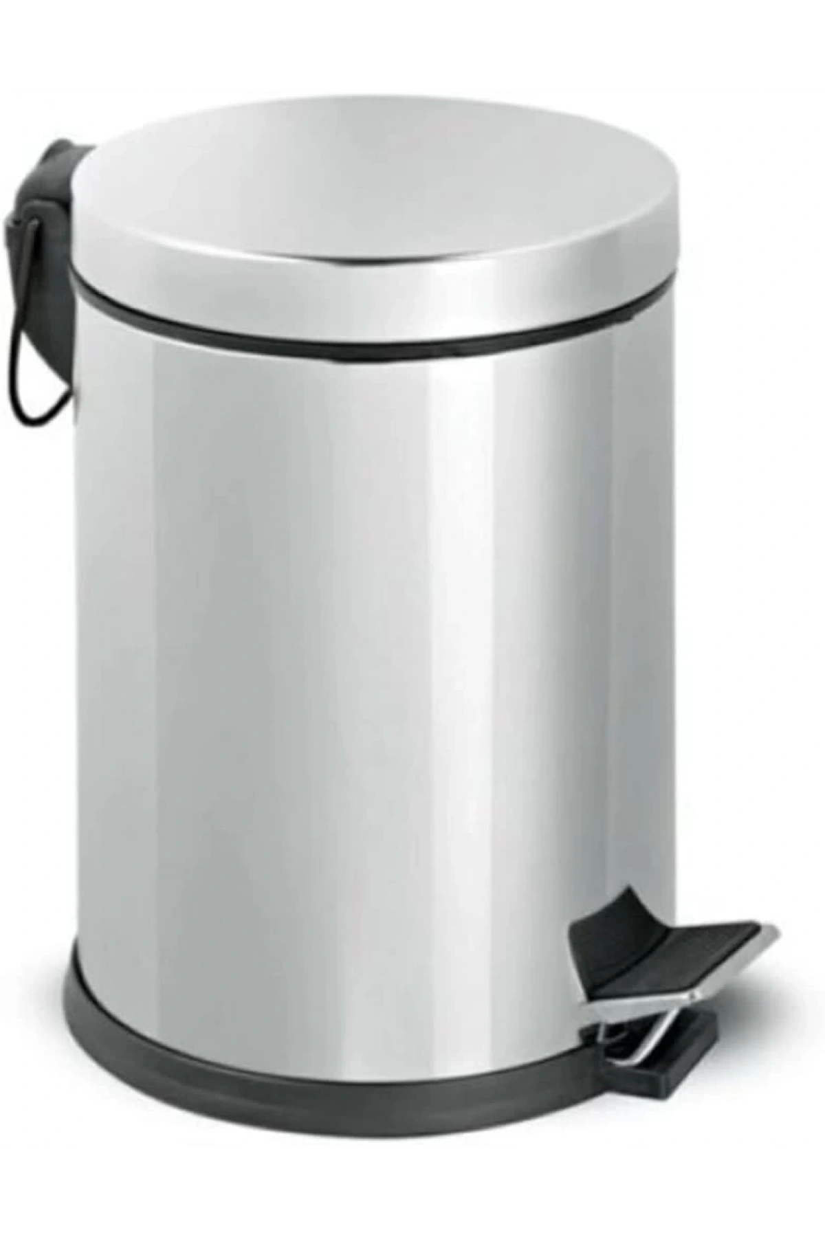 Cooker 3 Litre Gri Pedallı Çöp Kovası