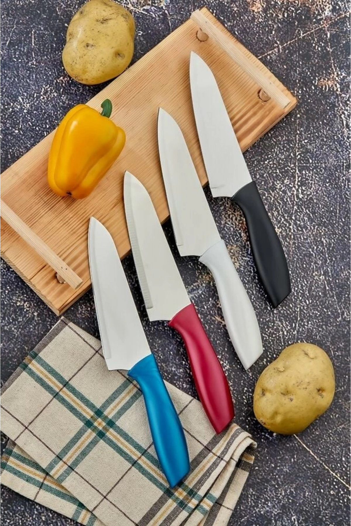 Cooker Çelik Şef Bıçağı 28cm Beyaz