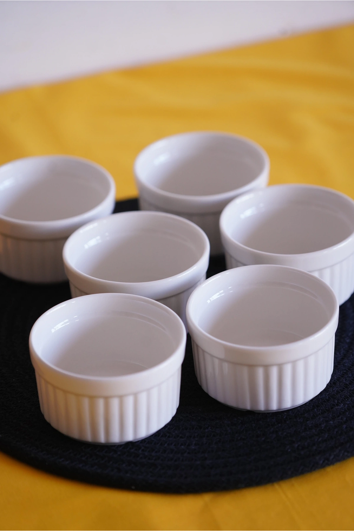 Cooker Suffle Kabı 6lı Beyaz