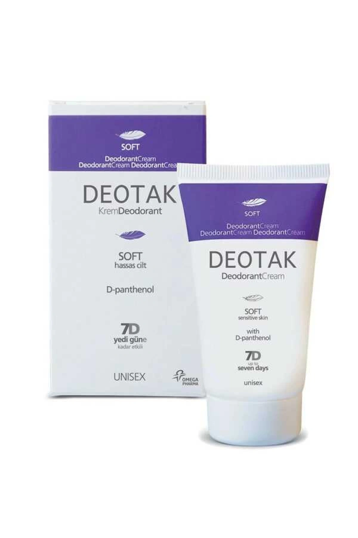 Deotak Classic Soft Hassas Cild Krem Deodorant 35 ml