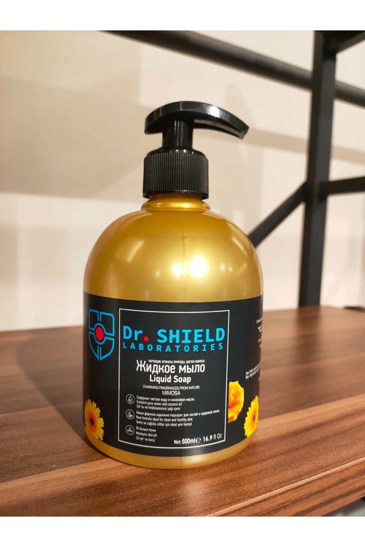 Dr. Shield Çan Serisi Sıvı Sabun Mimoza 500 ml