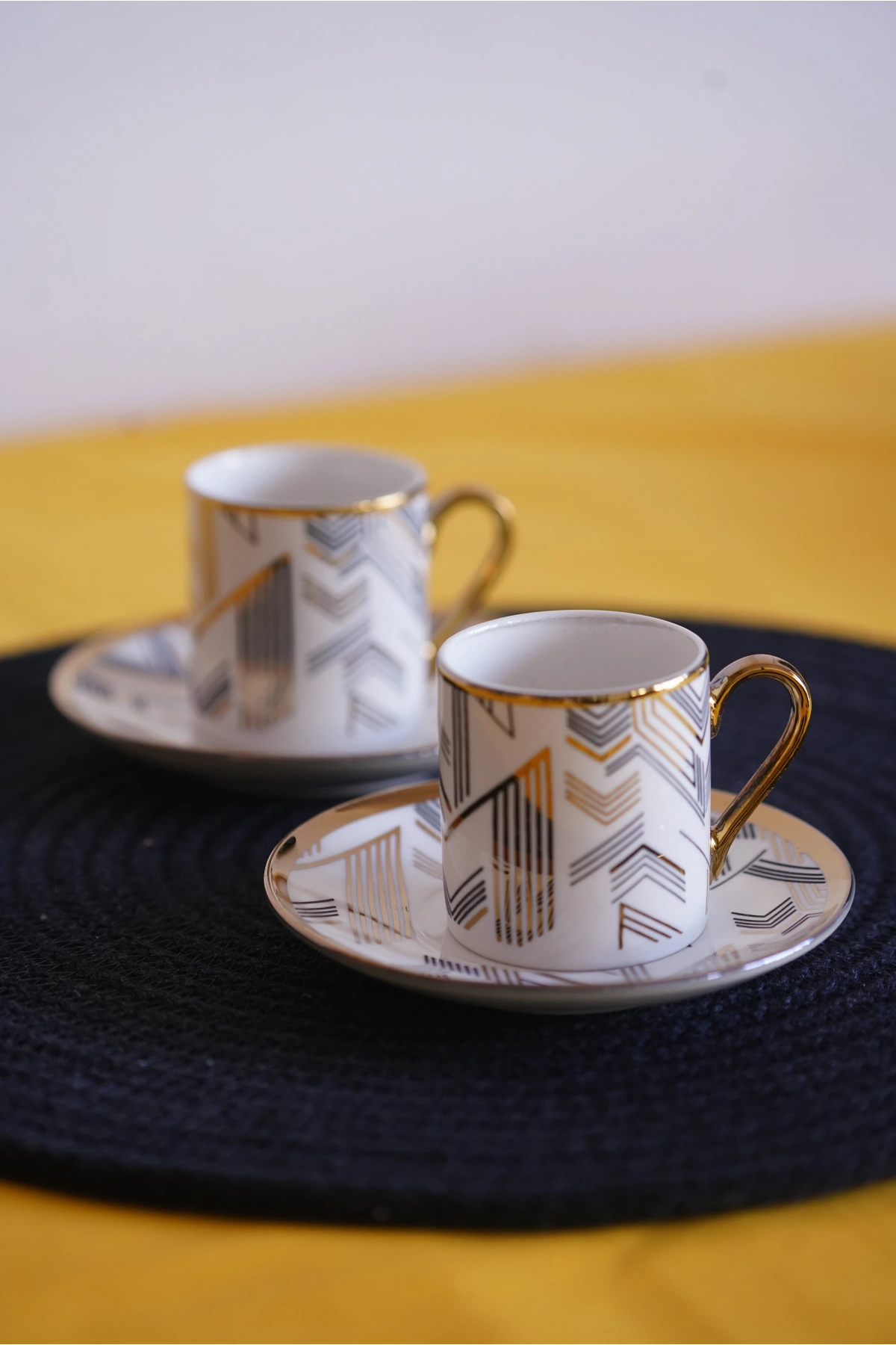 Porselen 2li Kahve Fincan Seti