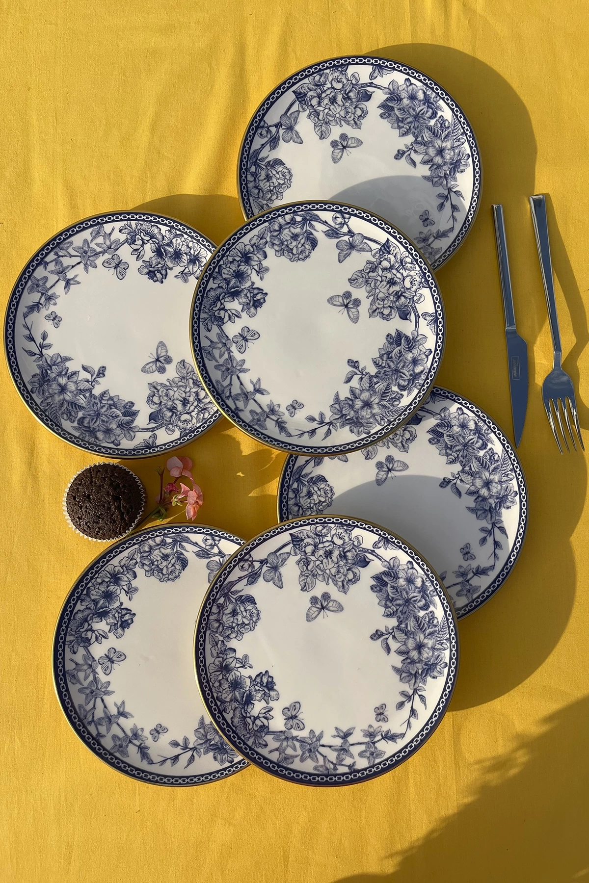 Spring Time 6lı Pasta Tabağı 20cm