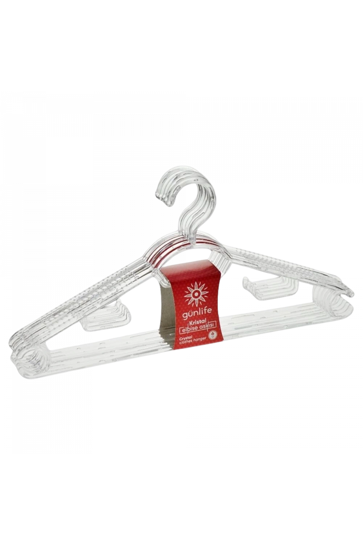 Günlife Kristal Elbise Askısı 6Lı