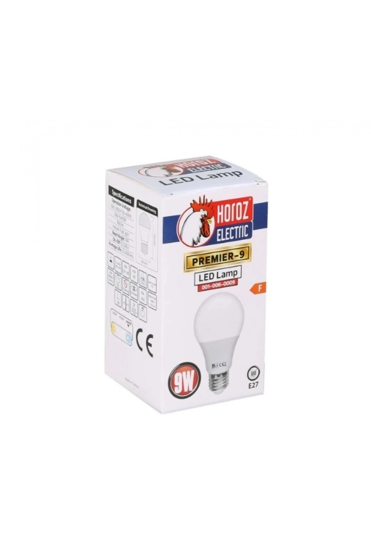 Horoz Electric Premier 9w Led Ampül Beyaz Işık