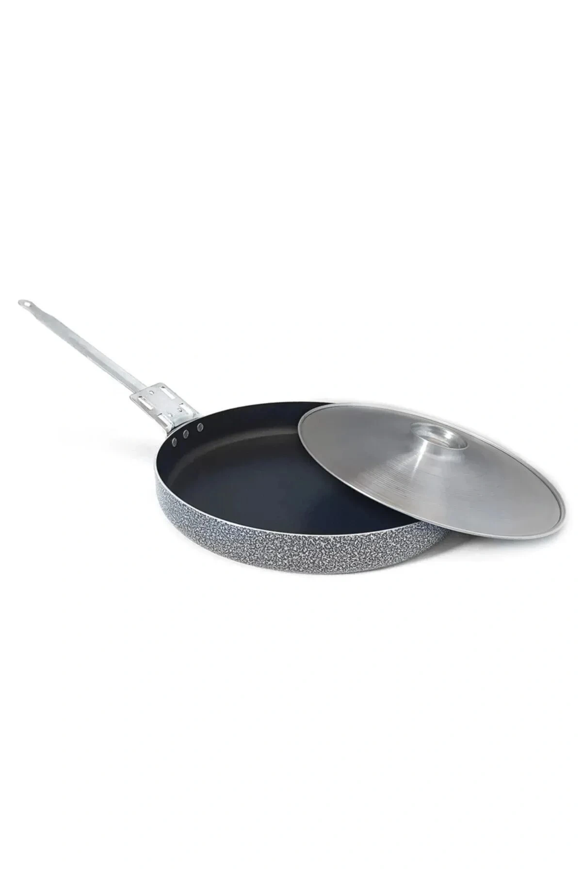 Kılıç Kızartma Tavası Kapaklı Demir Saplı No:36