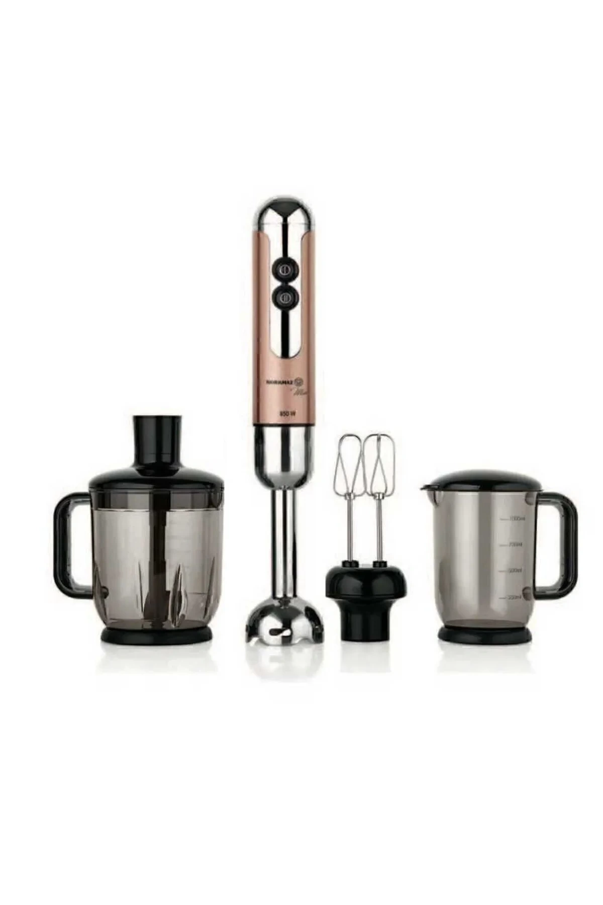 Korkmaz A447-09 Mega Rosagold/krom Blender Set