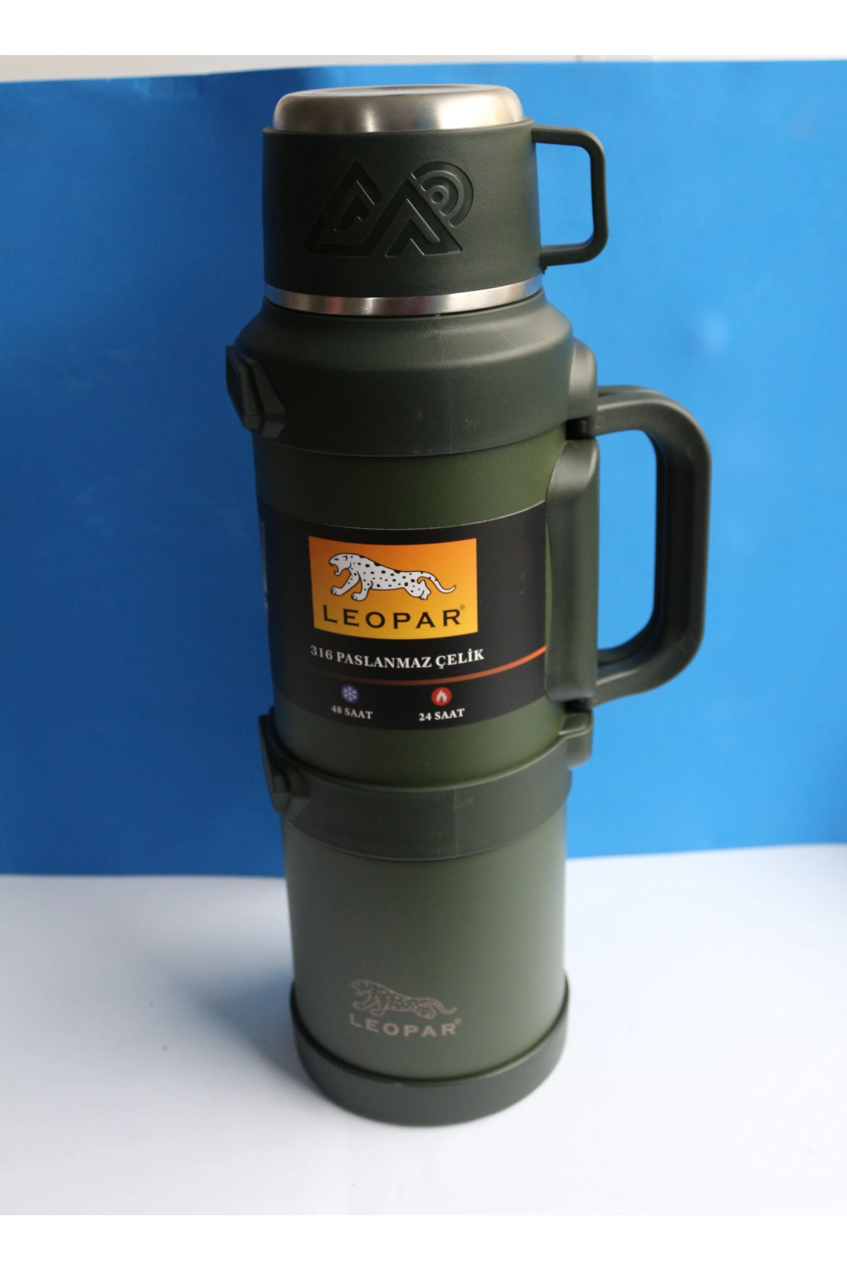 Leopar Çelik Kamp Termosu 2.5 Litre YK1421