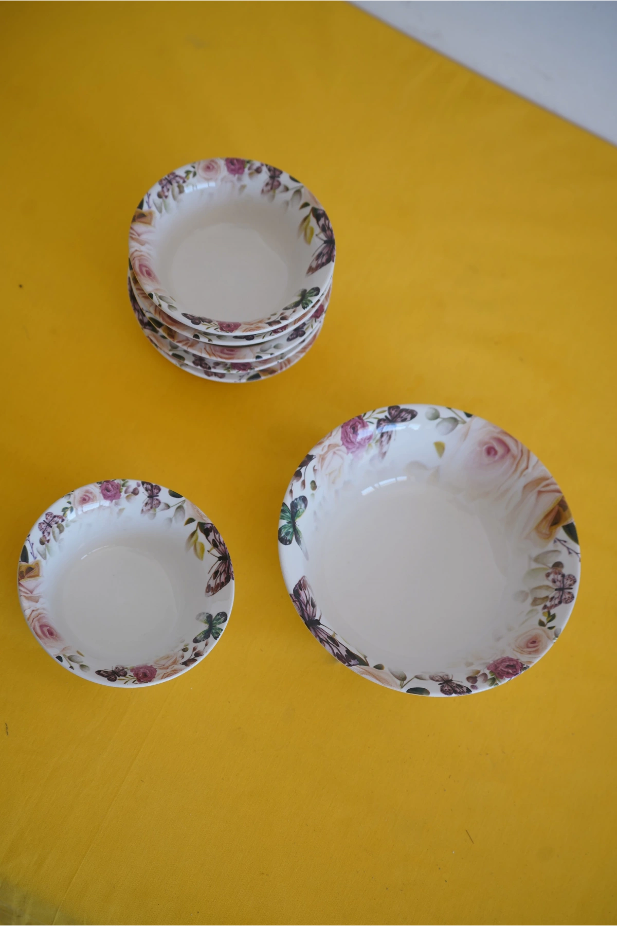 Dijital Baskılı 7li Çerezlik Kase