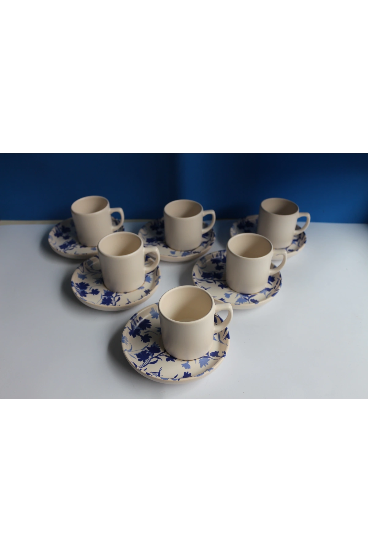 Nordic Dijital 6lı Kahve Takımı