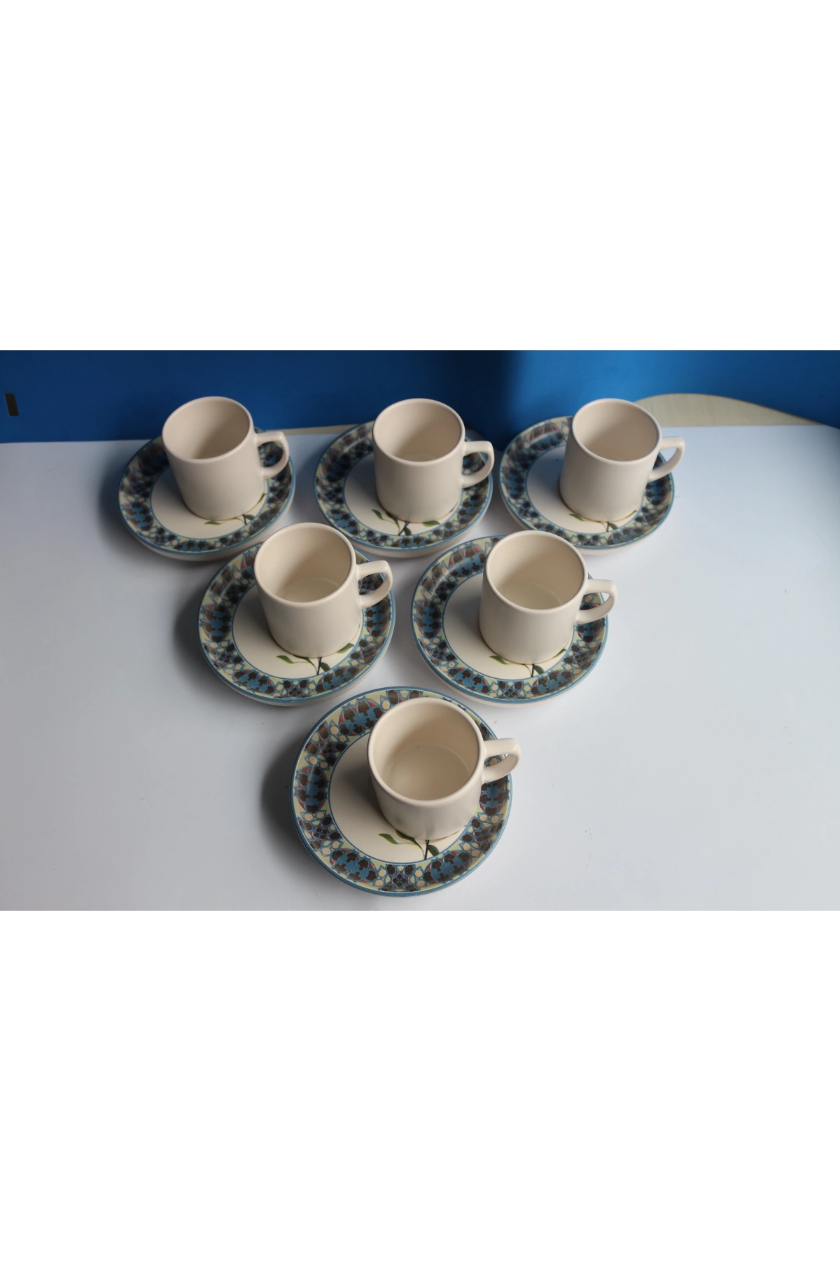 Nordic Dijital 6lı Kahve Takımı