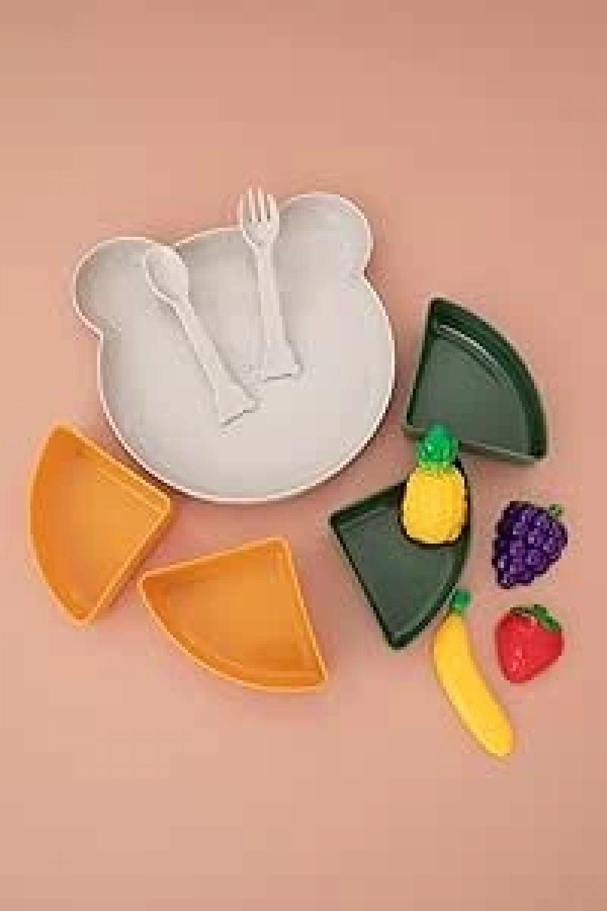 Oky Mama Tabağı 4 Bölmeli