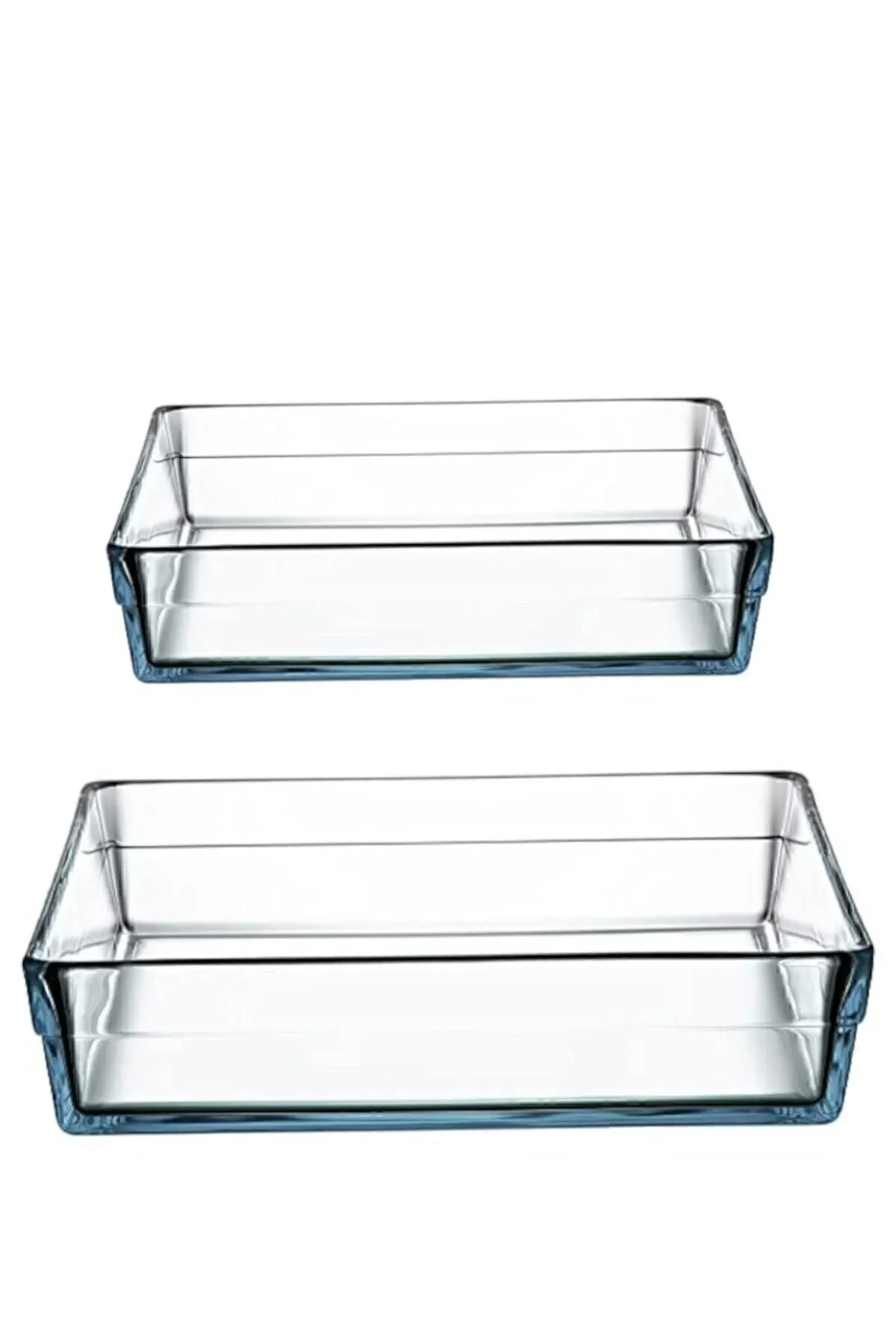 Paşabahçe 159129 Borcam Premium Kare Tepsi 2li Set