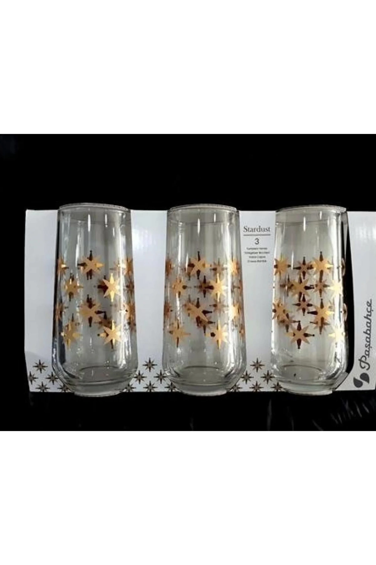 Paşabahçe 420015 Su Bardağı Stardust Uzun 470 Cc 3 Lü