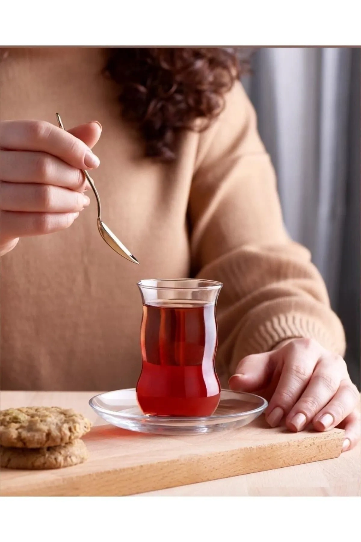 Paşabahçe 42981 Çiftebelli Çay Bardak