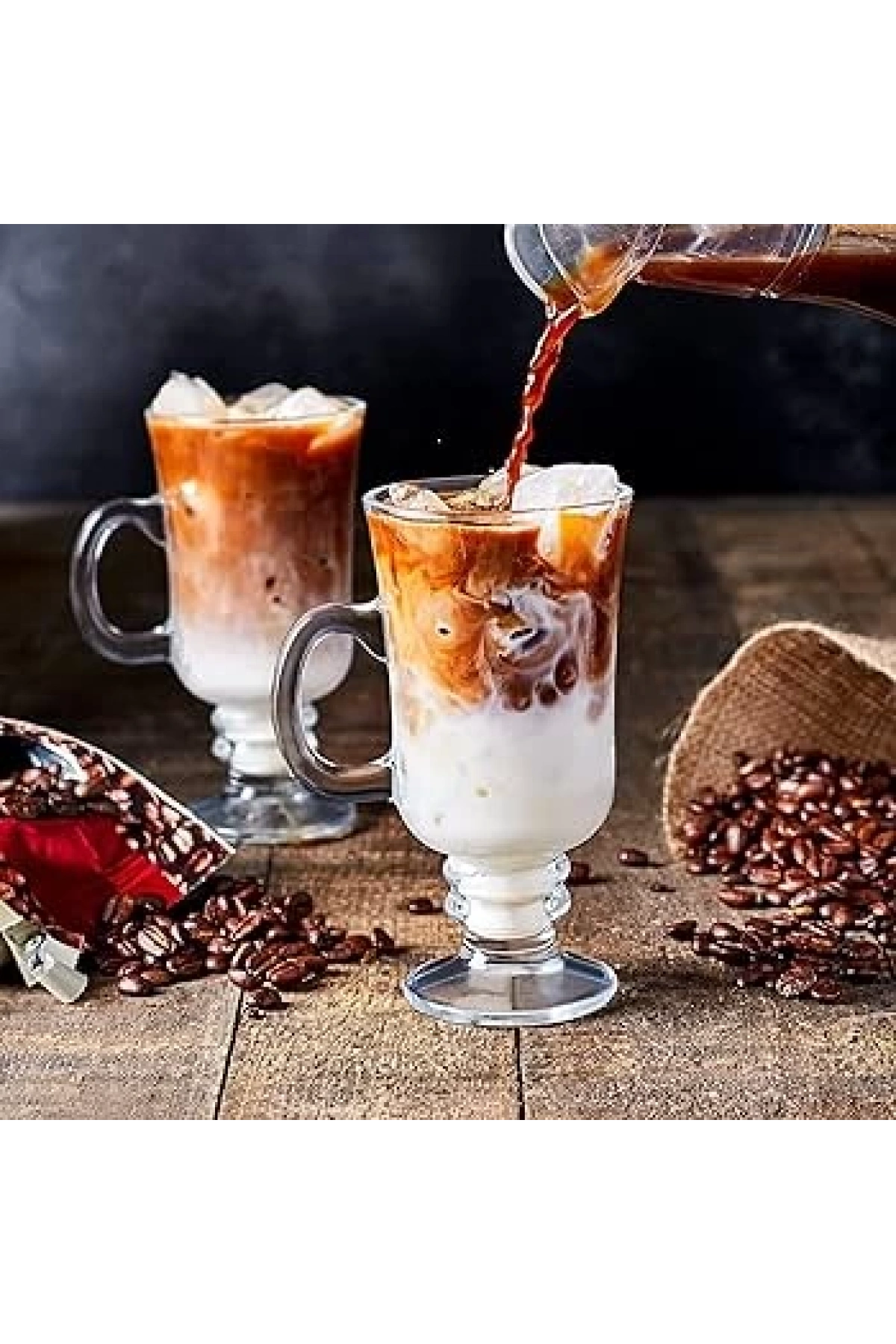 Paşabahçe 55141 Irish Coffee Kulplu Bardak 2li