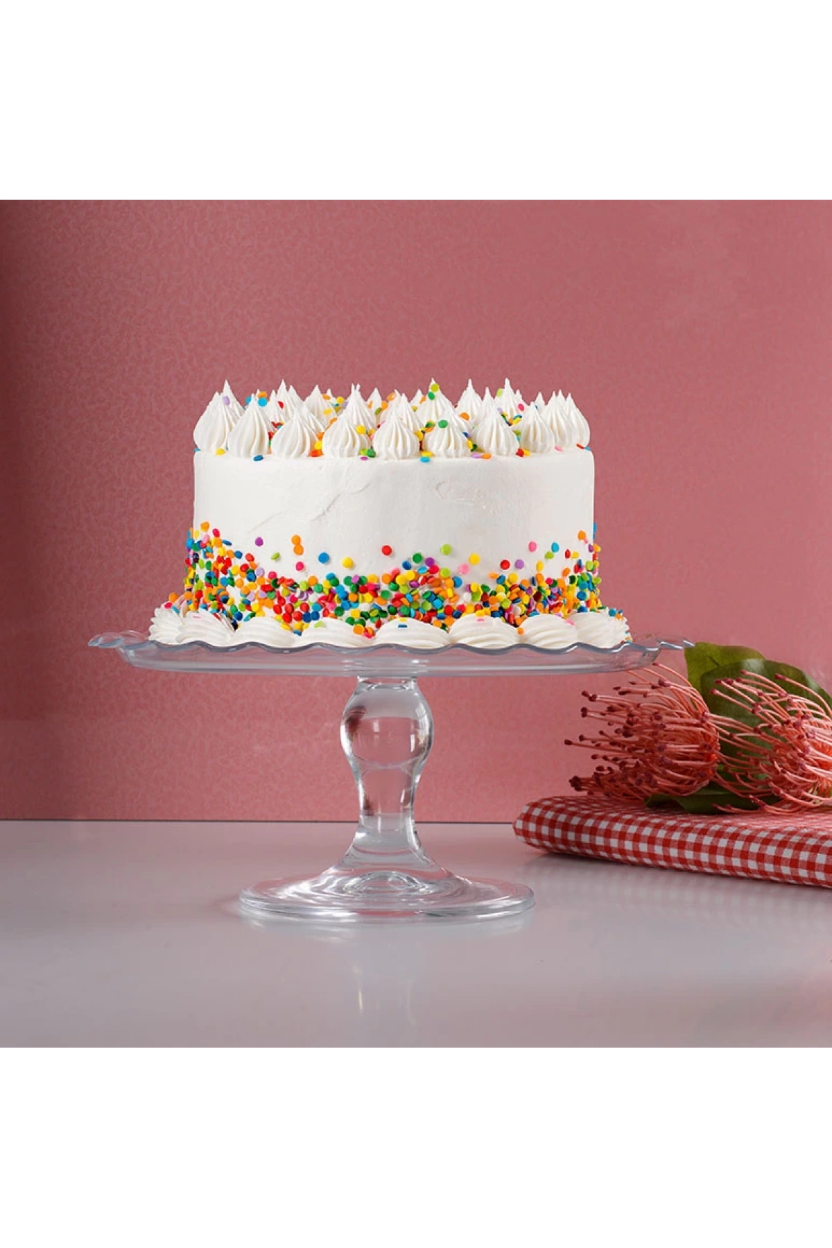 Paşabahçe Patisserie 96953 Cam Ayaklı Kek Standı