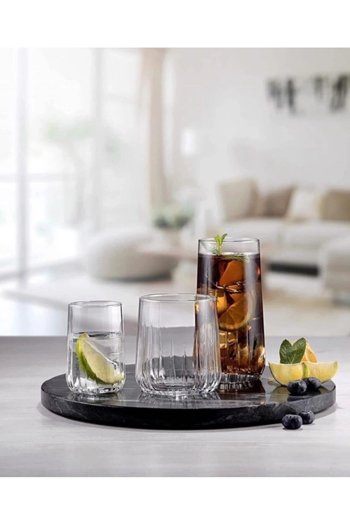 Paşabahçe Nova 18 Parça Su Meşrubat Kahve Yanı Bardak Takımı 96961