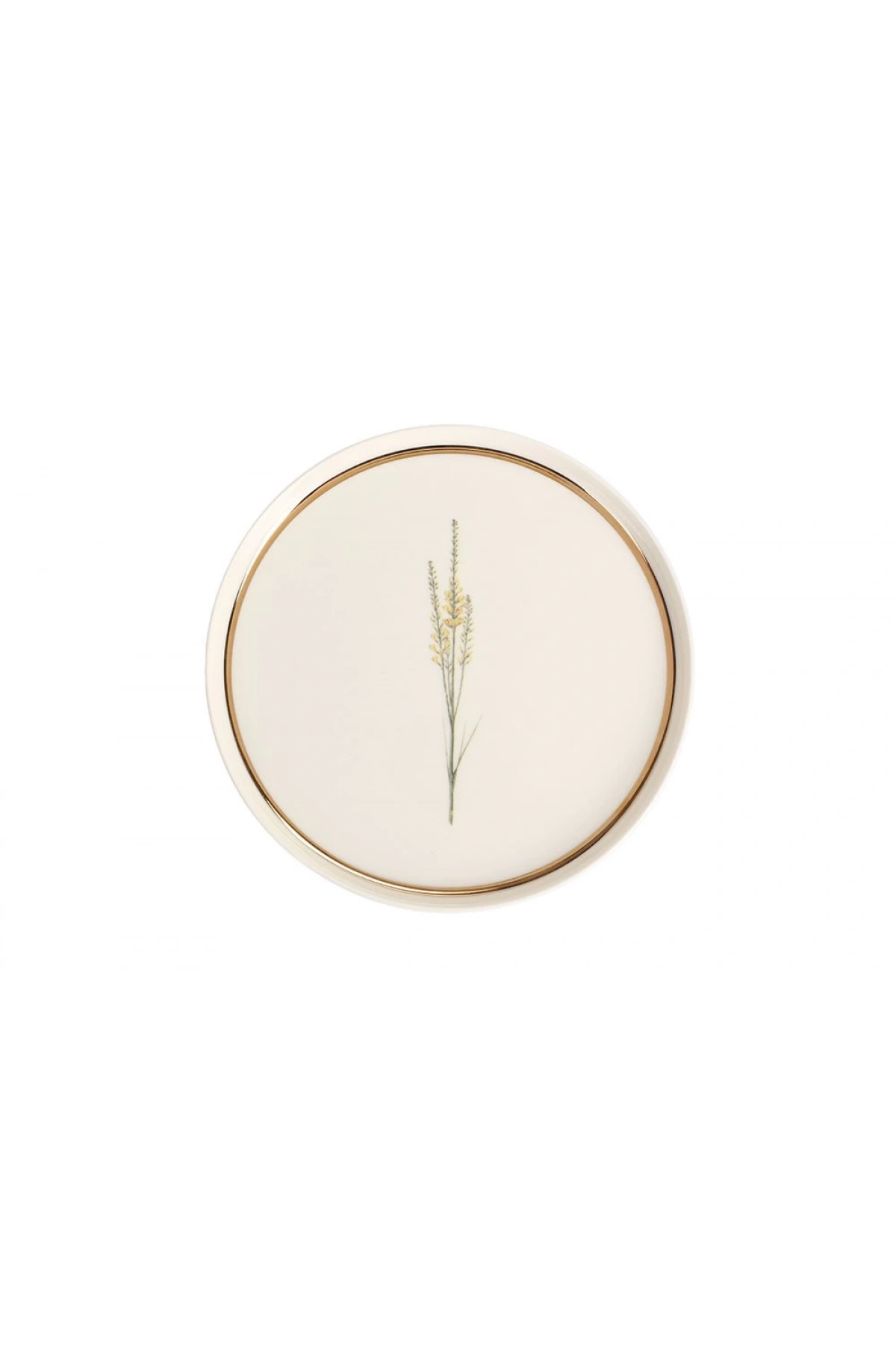 Porland Botanical Desen 2 Düz Tabak 21cm