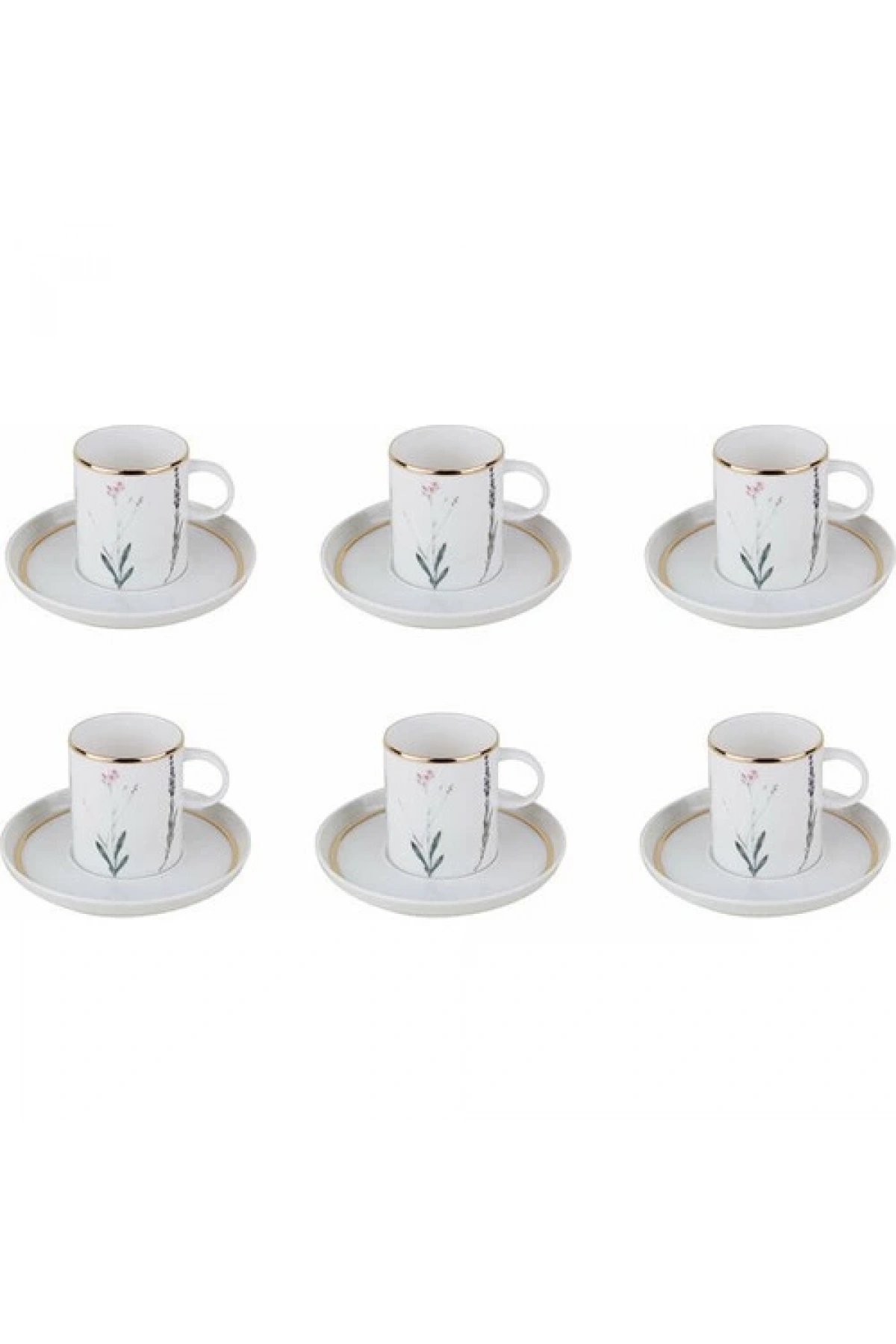 Porland Botanical Kahve Fincanı 12 Parça