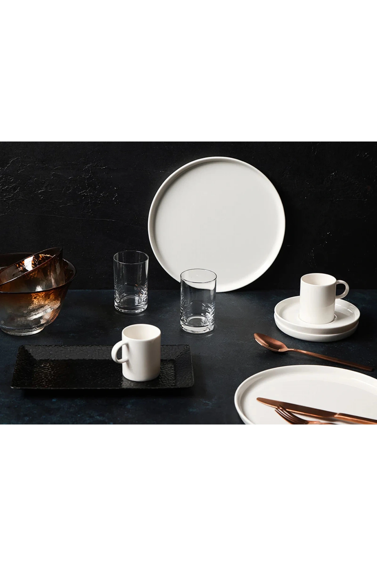 Porland Chopin 2 Kişilik Kahve Takımı 8 Parça