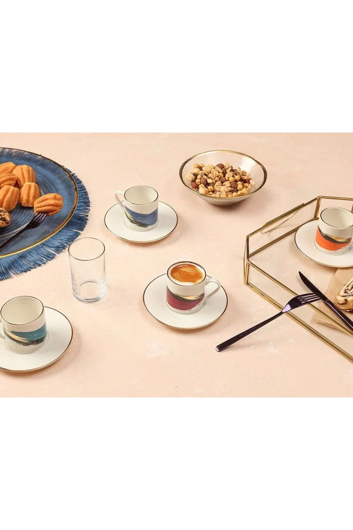 Porland Dash 4 Kişilik Kahve Takımı 90cc