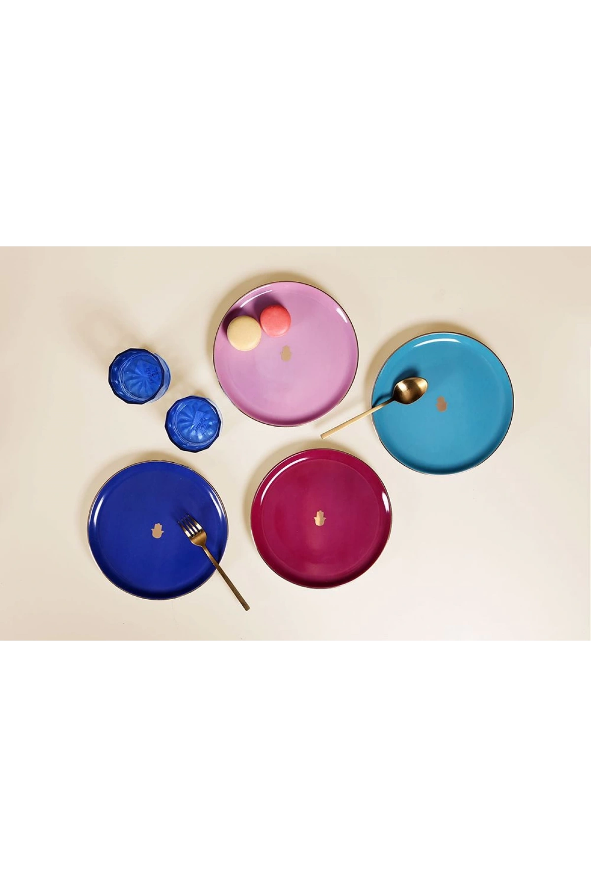 Porland Glamorous 4 Lü Pasta Takımı 20 cm