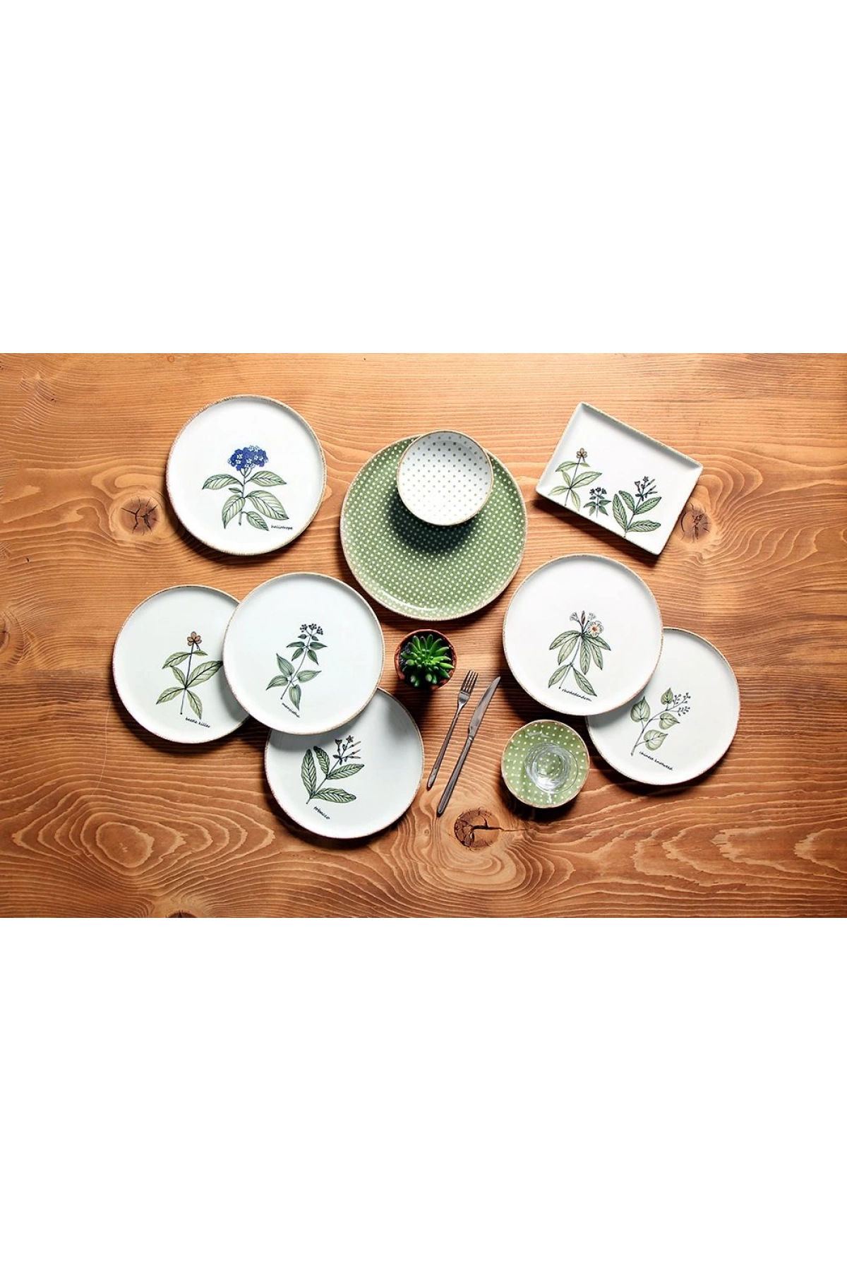 Porland Green Days 30 Parça 6 Kişilik Kahvaltı Takımı