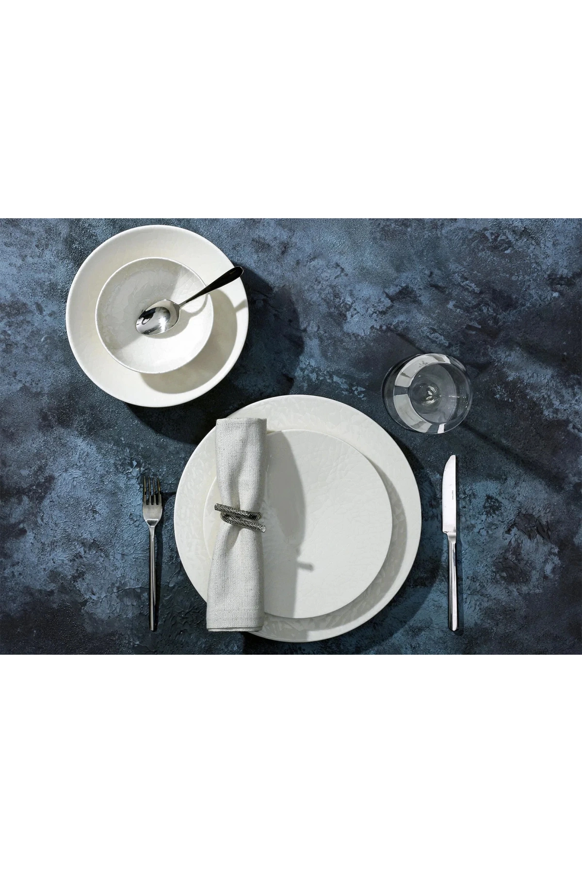 Porland Illusion 24 Parça 6 Kişilik Yemek Takımı