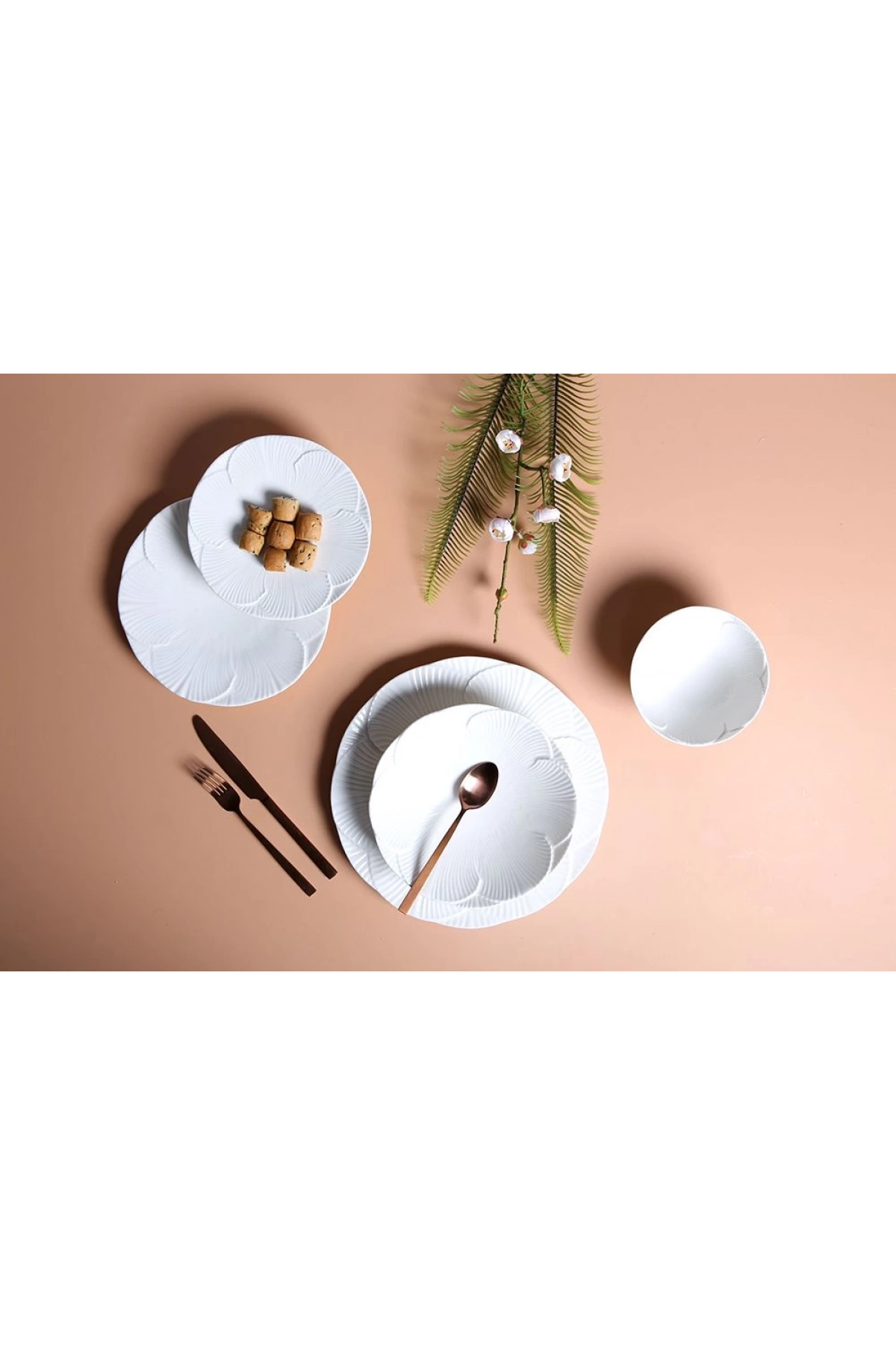 Porland Varia Alumilite 30 Parça 6 Kişilik Yemek Takımı