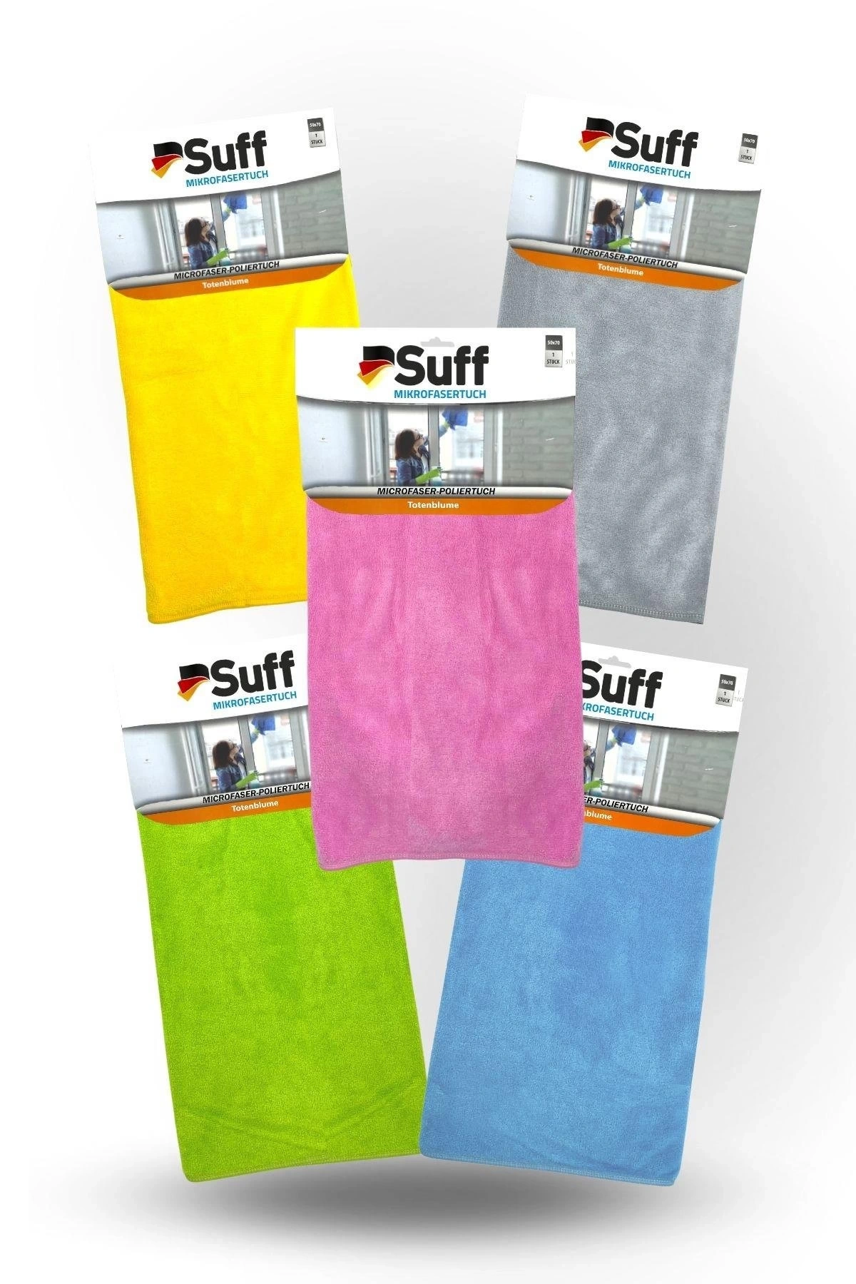 Suff Kadife Çiçeği Mikrofiber Bez 70X50