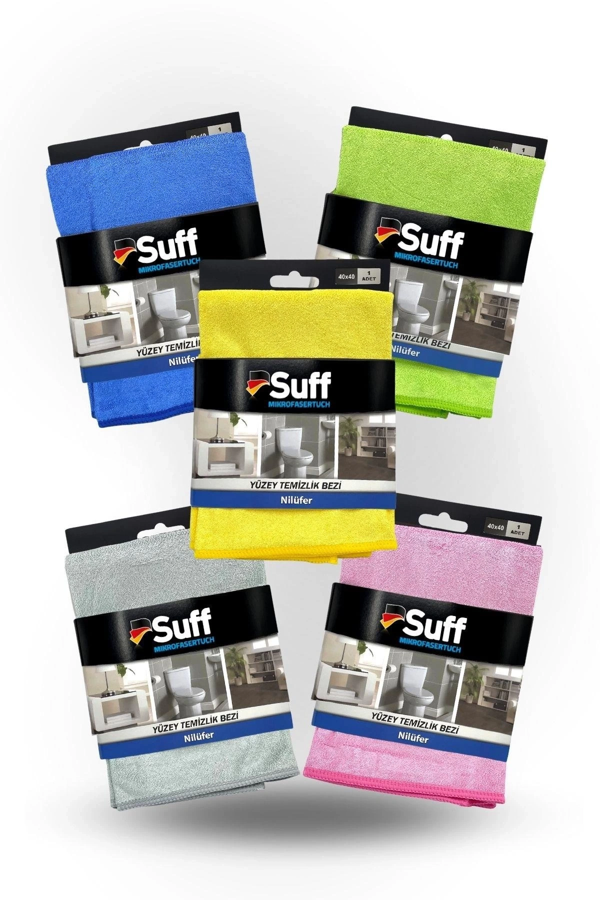Suff Nilfüer Mikrofiber Bez 40x40