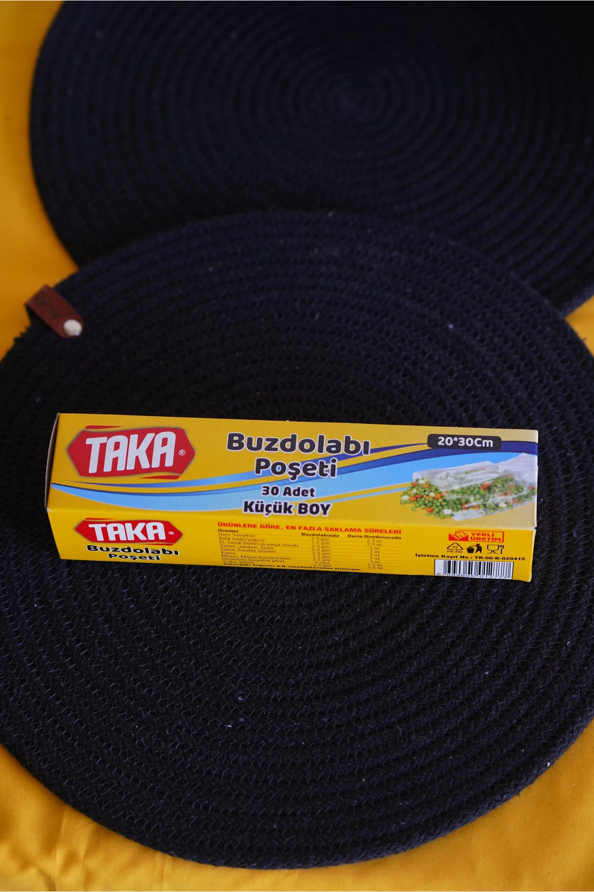 Taka Buzdolabı Poşeti Küçük 20x30 cm