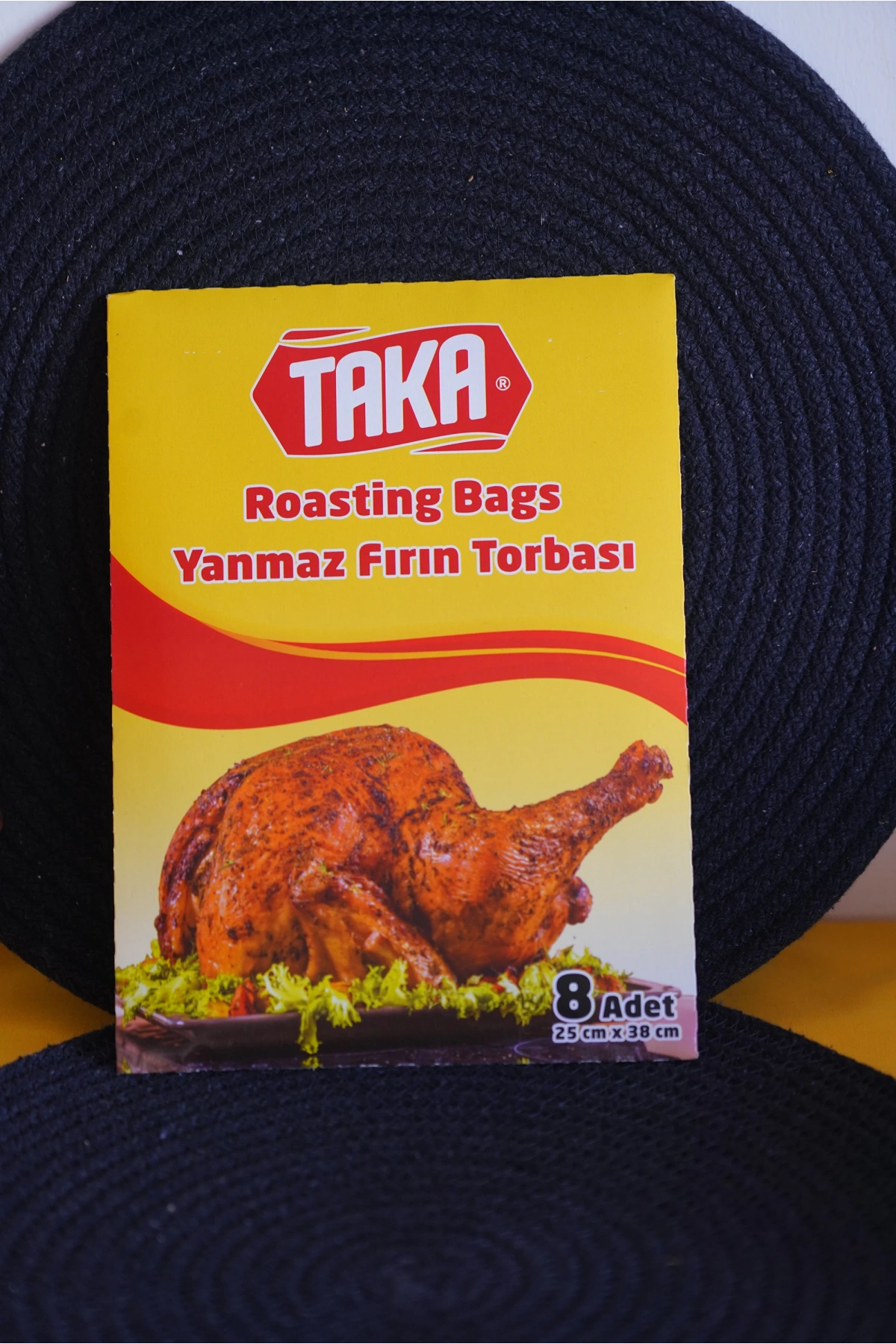 Taka Yanmaz Fırın Torbası 8li 25x38cm