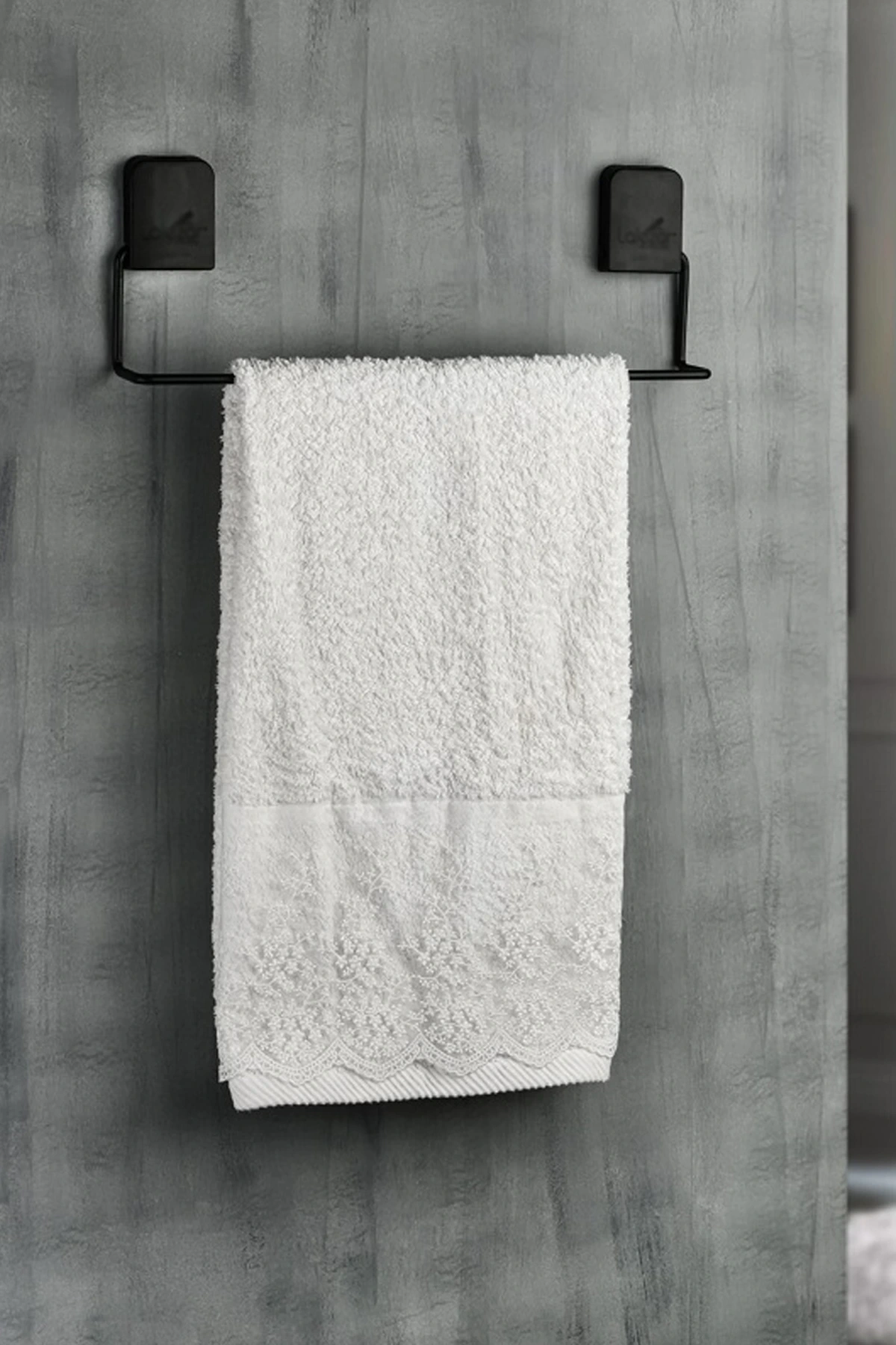 Yapışkanlı Metal Havluluk, Havlu Sereceği 38cm