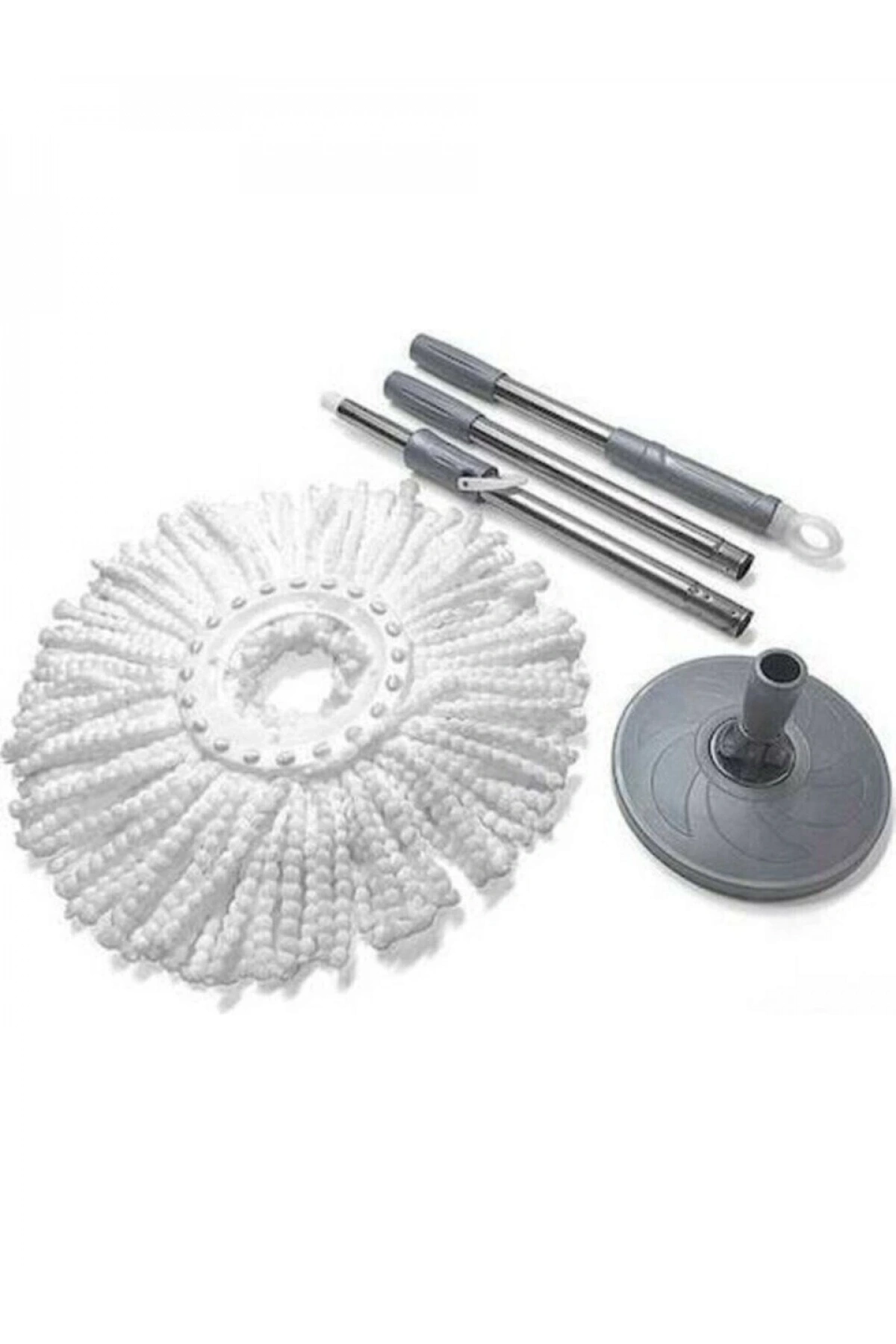 Zambak Yedek Mikrofiber Mop Set