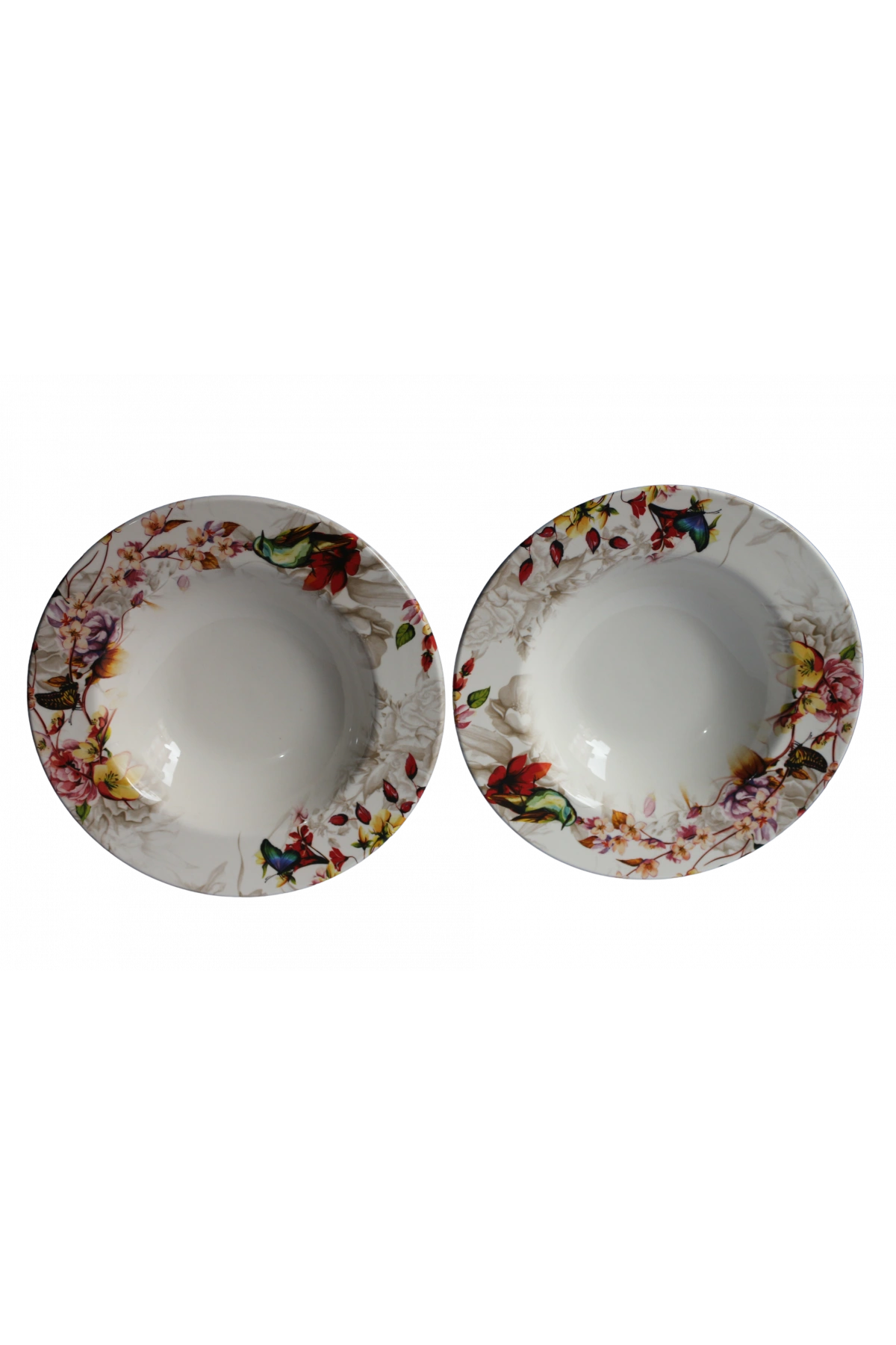 Dijital Baskılı 2li Makarna Tabağı 26cm