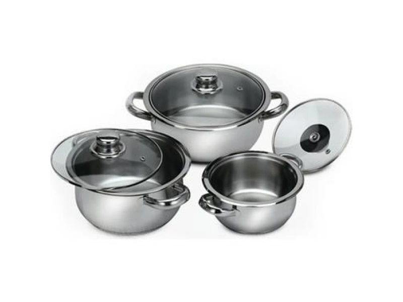 Gülsan 6 Parça Cam Kapaklı Çakır Set