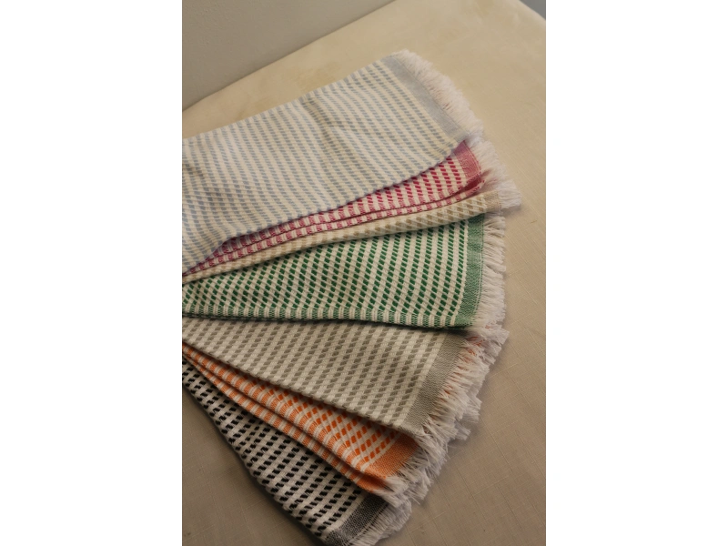 Durul 30X30 Buldan Otantik Saçaklı Peçete 7Li