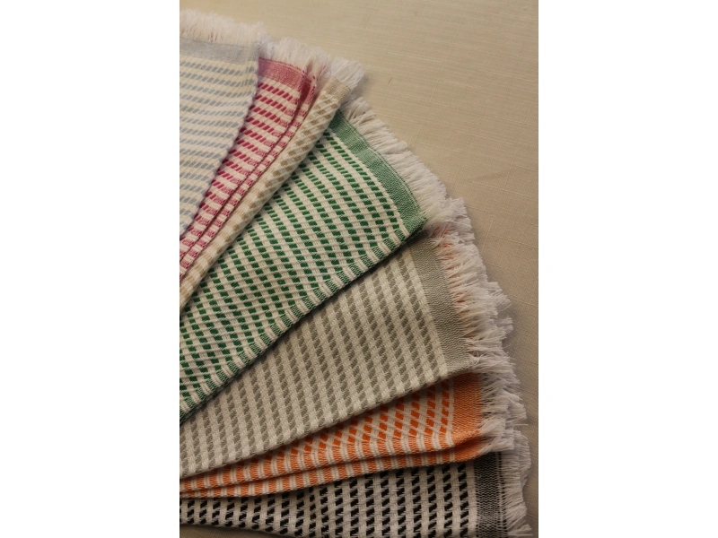 Durul 30X30 Buldan Otantik Saçaklı Peçete 7Li