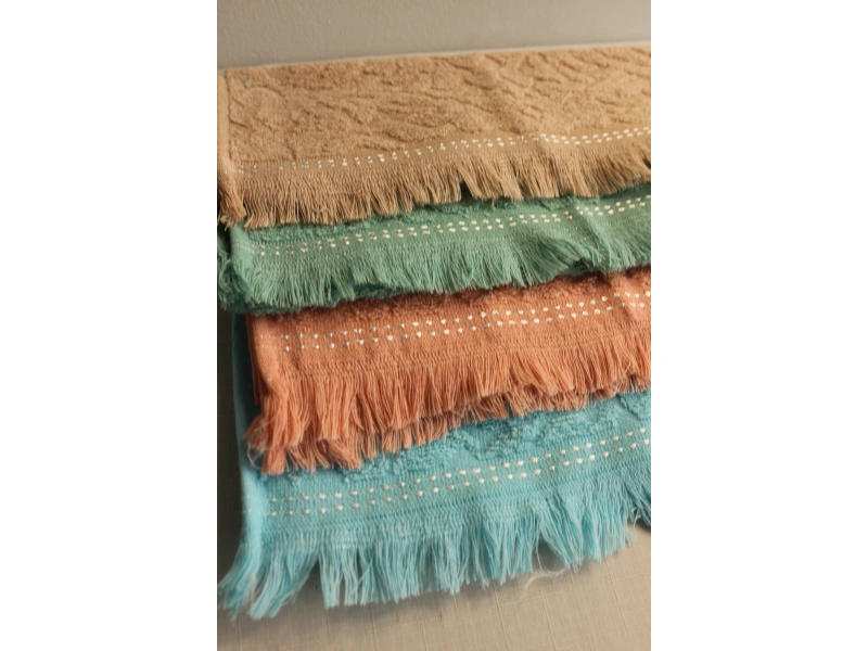 Durul 30X50 Mine Jakarlı 4Lü Havlu