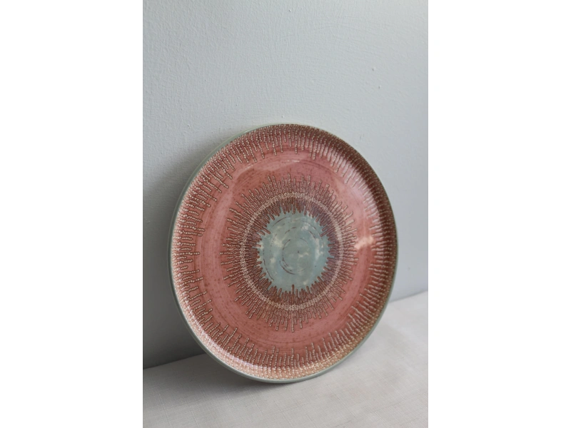 Keramika Ephesus Reaktif Pasta Tabak 21cm