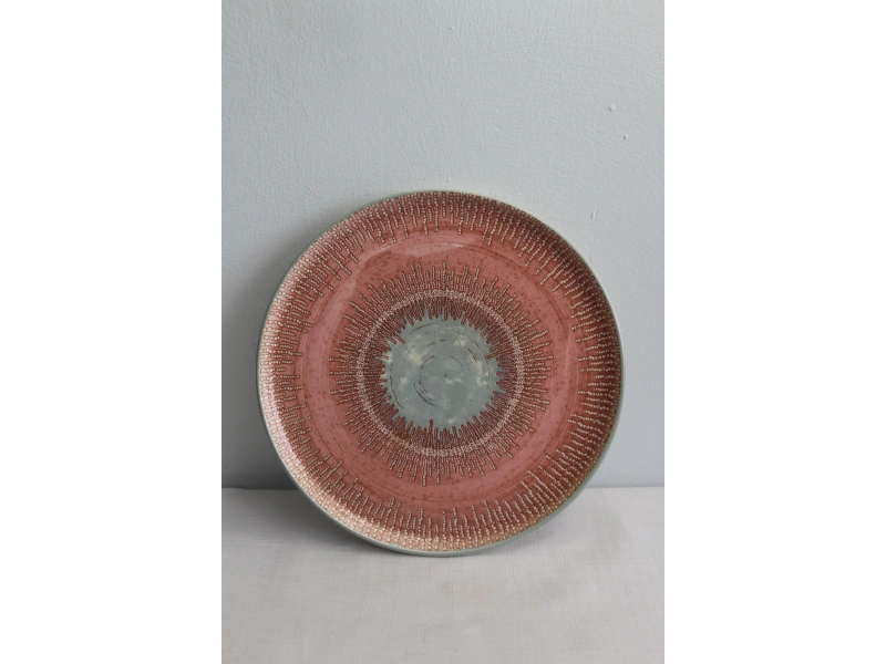 Keramika Ephesus Reaktif Pasta Tabak 21cm