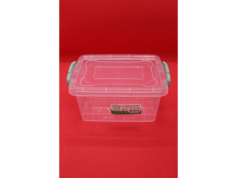 Poly Time Saklama Kabı Dikdörtgen